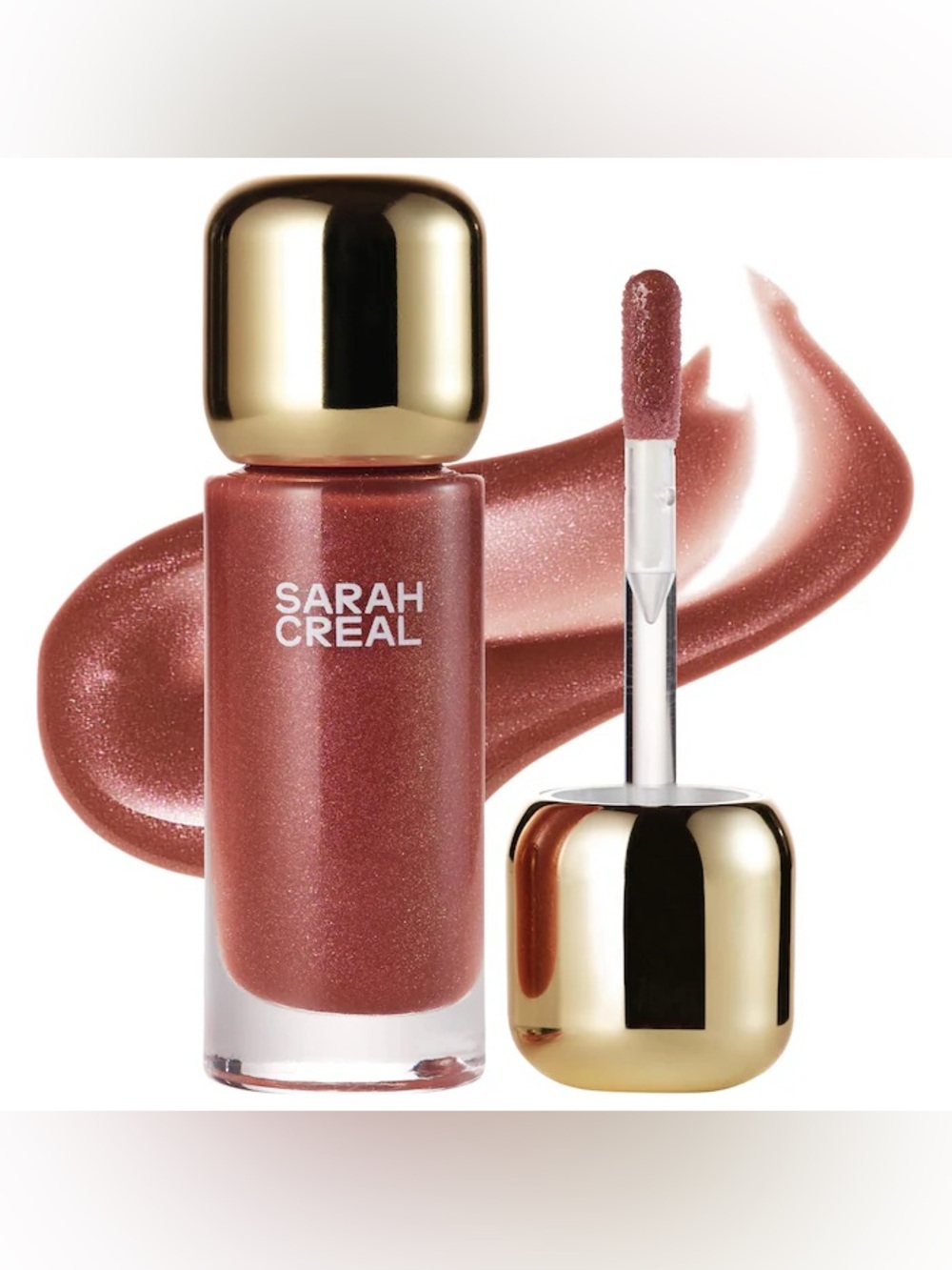 Sarah Creal No Further Questions High Glide Peptide Lip Gloss in My Pleasure